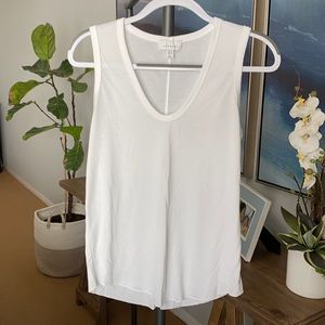 Topshop U-Neck White Tank. Sz 6